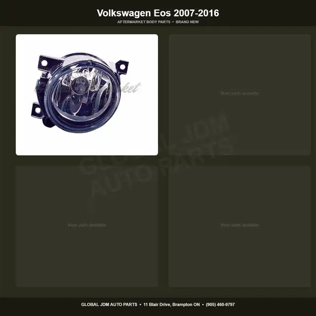 Volkswagen Eos 2007-2016 Aftermarket Brand New Parts