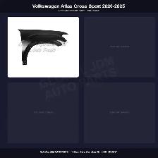 Volkswagen Atlas Cross Sport 2020-2025 Grille Fender Bumper