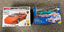 NEW Diecast Snap-Together Car Model Kits ( x2 Available )