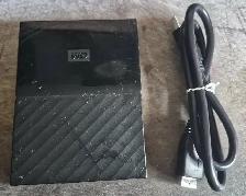 WESTERN DIGITAL MY PASSPORT 2TB PORTABLE EXTERNAL HARD DRIVE 100 - Photo 3