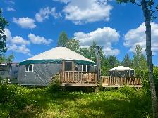 30’ Yurt and Many upgrades