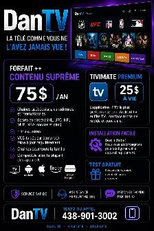 Firestick TV- installation, Films, Séries, Live, SPÉCIAL 65$