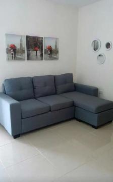 Living Room 3 Seater L-Sofa Set - Delivery Included