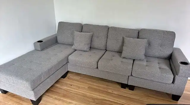 New Luxury Sectional L Shaped-Four Seater Sofa