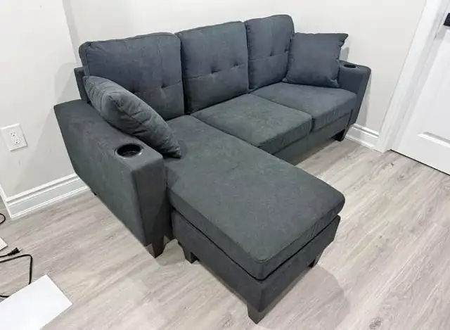 New L shaped 3 seater sofa