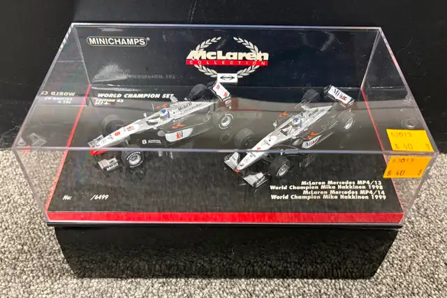 Minichamps Mika Hakkinen Championship Formula 1 Diecast Cars
