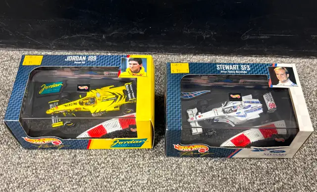 Unopened Mattel Hot Wheels Racing Formula 1 Diecast Model Cars