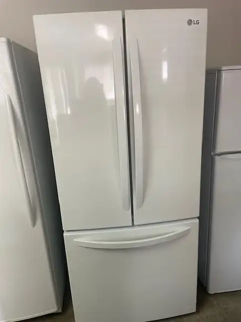 Réfrigérateur blanc 30'' portes françaises LG