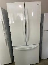 Réfrigérateur blanc 30'' portes françaises LG