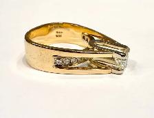 14k Gold Natural Diamond 0.75 carat