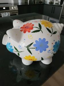 Gros cochon pour la monnaie.