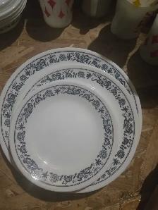1970 Corelle Old Time Blue Collection