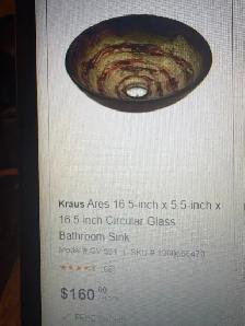 NEW VESSEL SINK and FAUCET $80.00 OBO - Photo 7