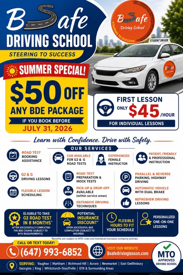 BDE course summer promotion