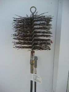 6 x 6 Flue brush and 2 rods - Photo 3