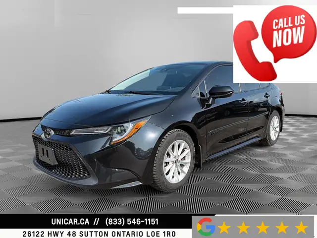 2022 Toyota Corolla L 1-Owner Sunroof Backup Cam Lane Assist Col