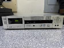 Akai HX-1C Stereo Cassette deck Rewind not working-AS IS