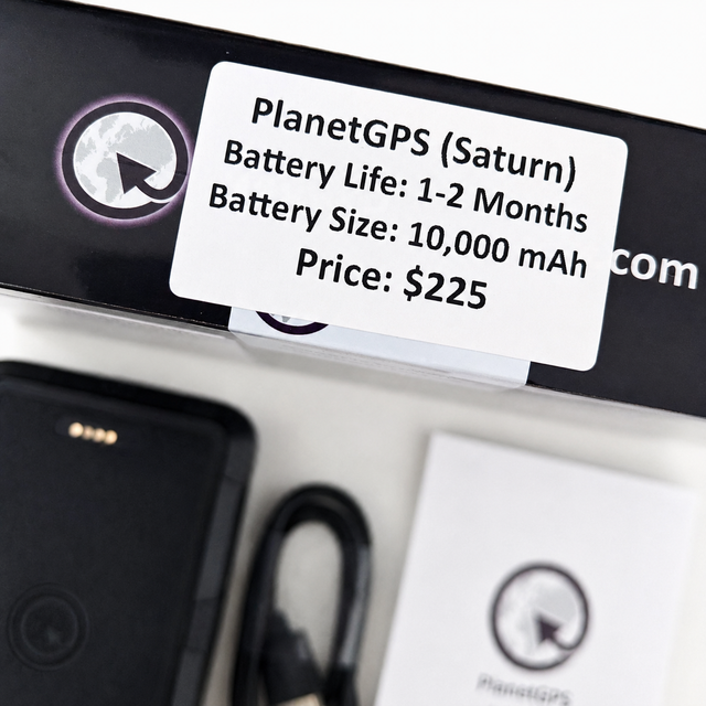 Saturn GPS Tracker   1 Yr Plan Included