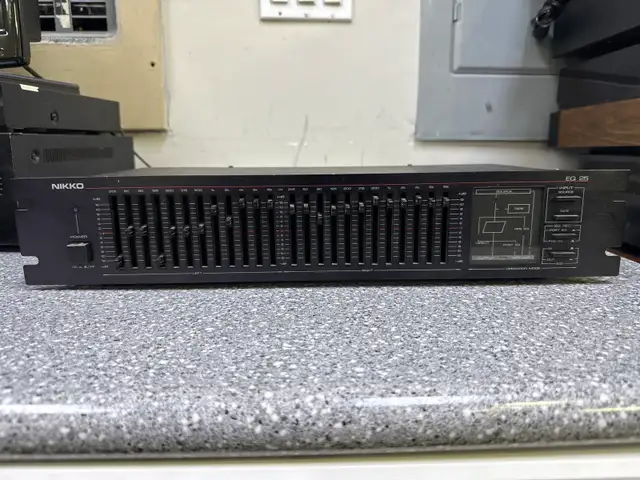 Nikki EQ 25 Equalizer For parts- AS IS