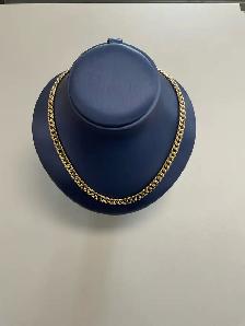 cuban gold chain 10k 17.11g gold ring