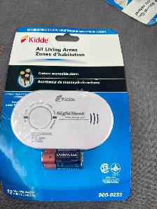 kiddie carbon monoxide alarm / smoke alarm
