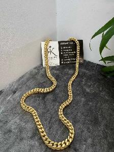 10k yellow gold Franco Chain # 435_4 - Photo 4