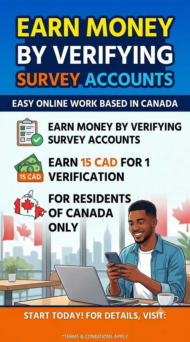 Earn Money by verify