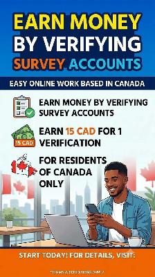 Earn Money by verify