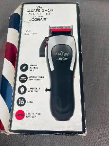 the barber shop  hair shaver by conair