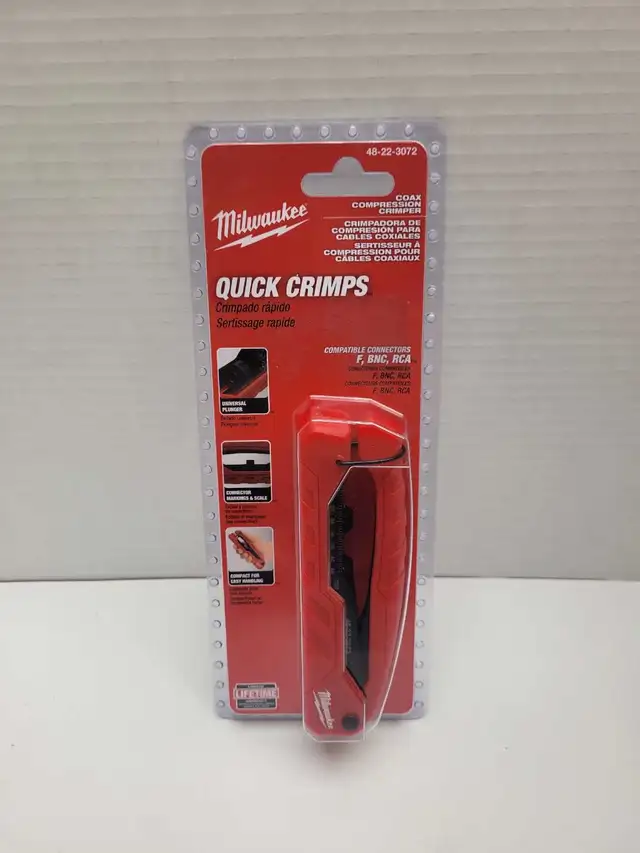 Milwaukee 48-22-3072 Quick Crimps NEW