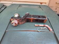 U-Haul Trailer Hitch Receiver 2' Drop 2' Ball W Pin & Cotter Pin - Photo 7