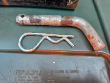 U-Haul Trailer Hitch Receiver 2' Drop 2' Ball W Pin & Cotter Pin - Photo 9
