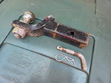 U-Haul Trailer Hitch Receiver 2' Drop 2' Ball W Pin & Cotter Pin - Photo 10