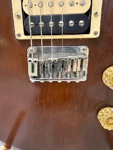 Aria Pro II CS-250 Electronic Guitar 1-Bridge Sadle Changed - Photo 3