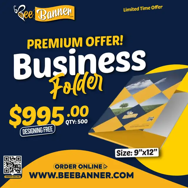 Business Folder Printing  - Special Offer