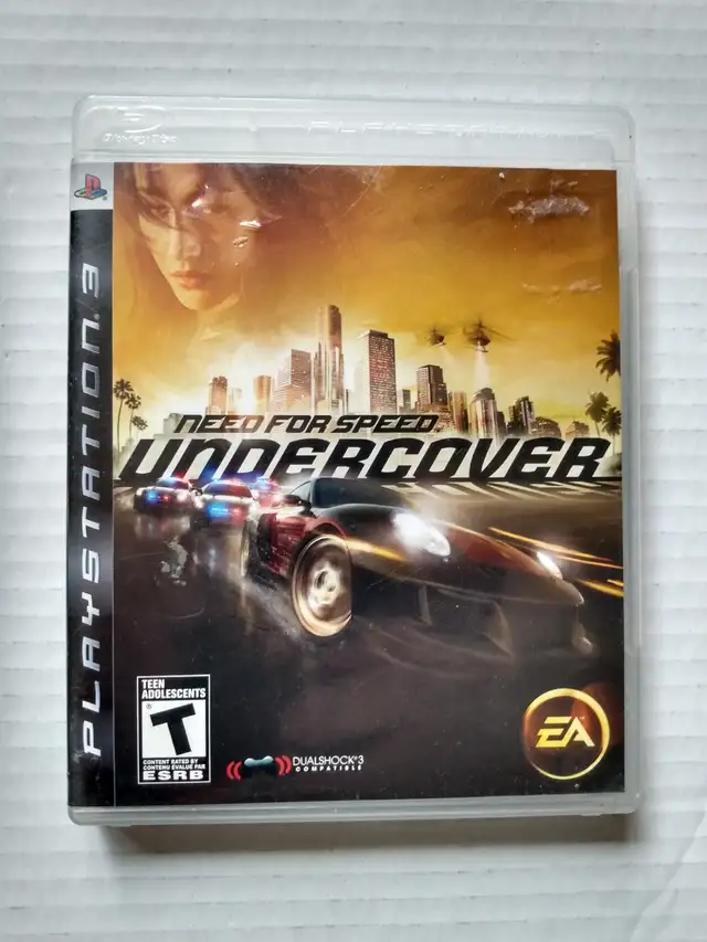 NEED FOR SPEED UNDERCOVER PLAYSTATION 3 RACING GAME PS3 MINT