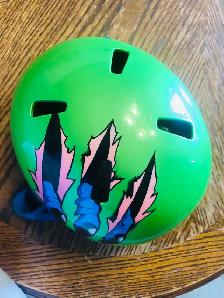 kids Bicycle Helmet for sale only used 1 summer… - Photo 2