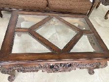 Chair and sofa with coffee table and side table - Photo 9