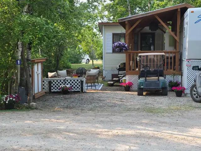 RV Seasonal Site on Golfcourse