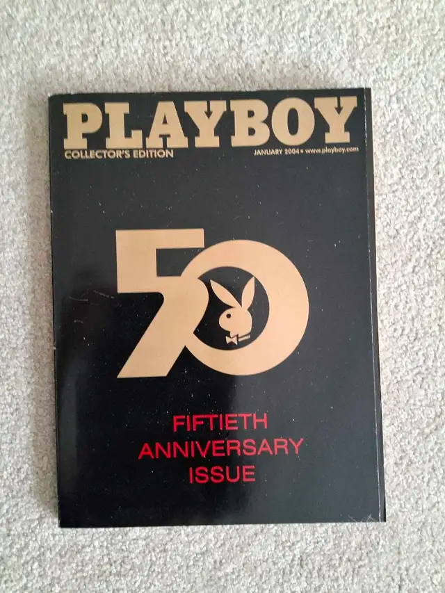 Playboy Magazine 50th Anniversary Collectors Edition