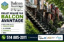 Balcon Fibre de verre