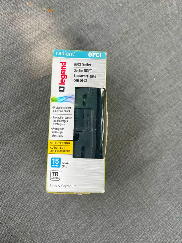 Legrand Radiant GFCI Outlet