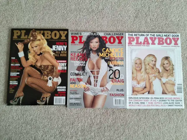 Playboy Magazines
