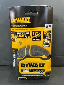 DEWALT 25" LIGHTED TAPE MEASURE DWHT35625S