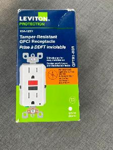 Leviton Tamper-Resistant GFCI Receptacle