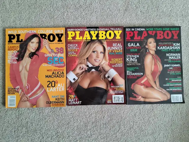 Playboy Magazines