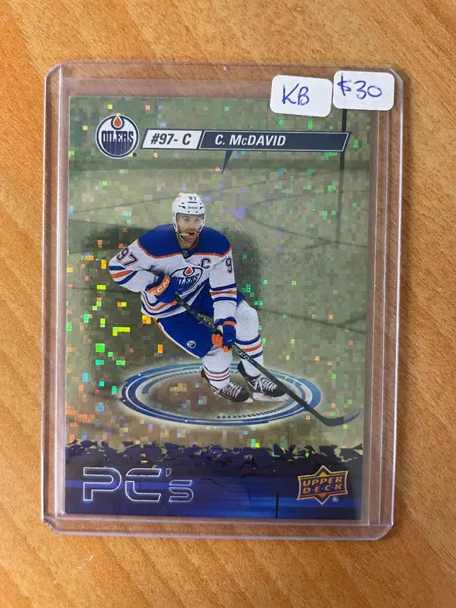 2023-24 Upper Deck PC's Gold Sparkle #PC11 Connor McDavid