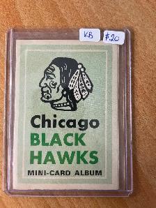 1969-70 OPC 4in1 #NNO Common Team Booklet (Chicago Blackhawks)
