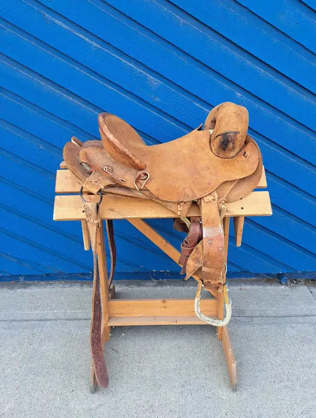 16' Ivan Daines Bronc Saddle (20164217)