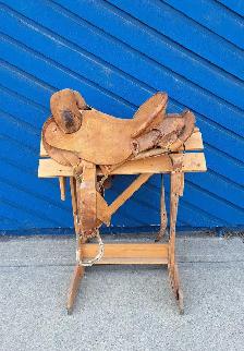 16' Ivan Daines Bronc Saddle (20164217) - Photo 2